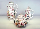Meissen Teapots Decorated in the Netherlands