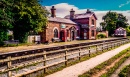 Hadlow Road Railway Station, England